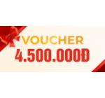 Voucher 4.500.000